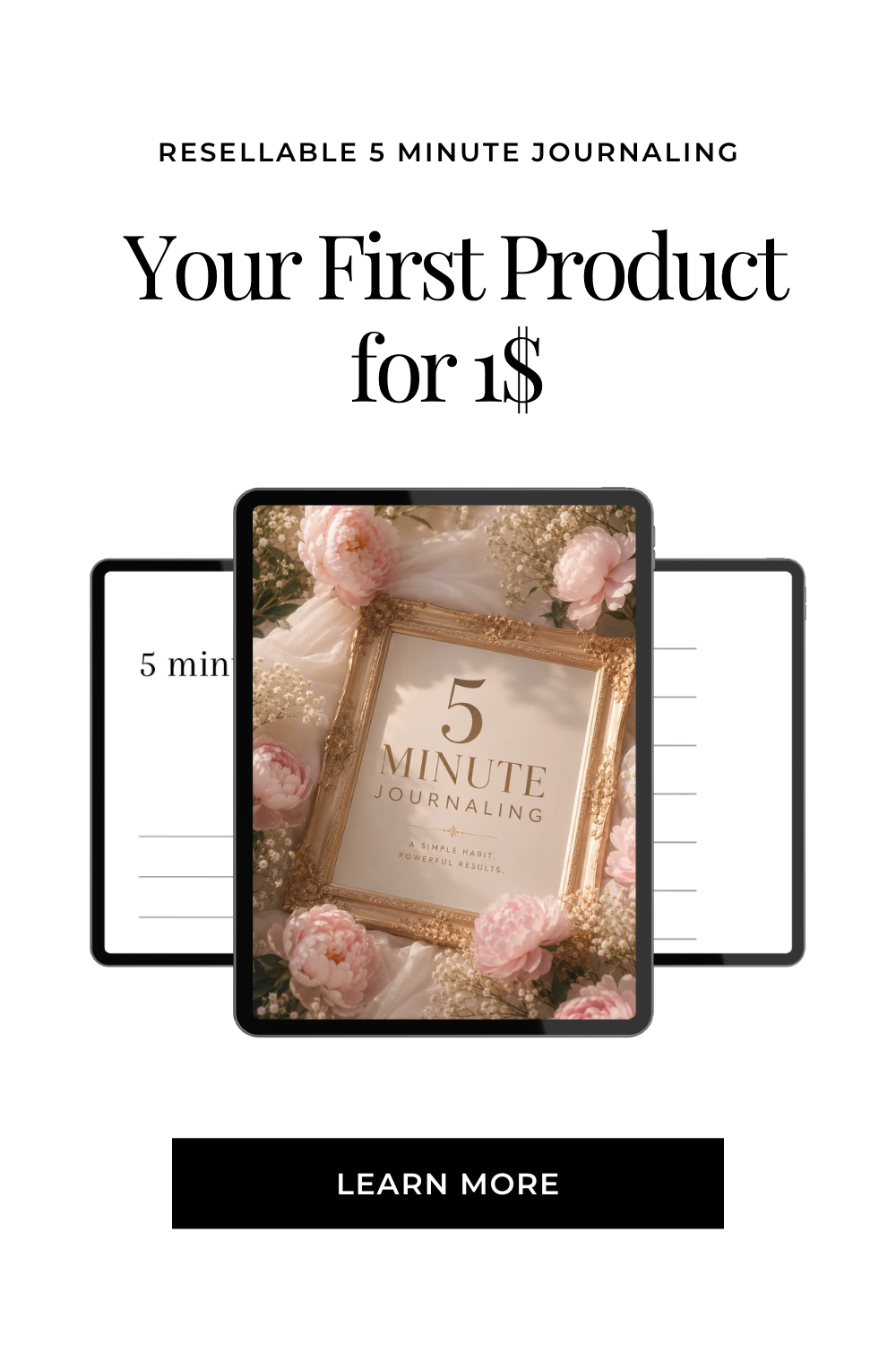 Re-Sellable 5 Minute Journal